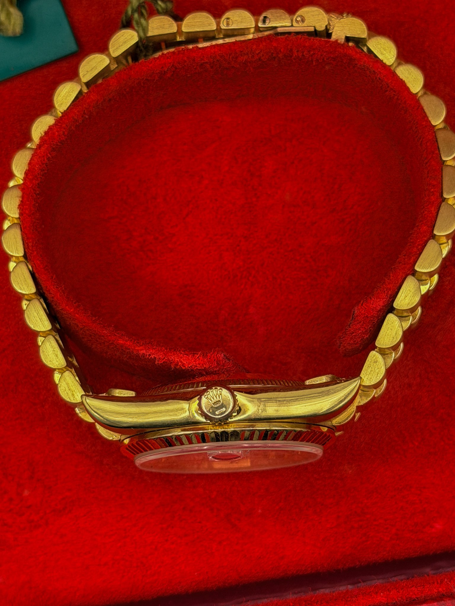 Datejust 68278 Midsize – White Roman Diamond Dial Box - Image 4