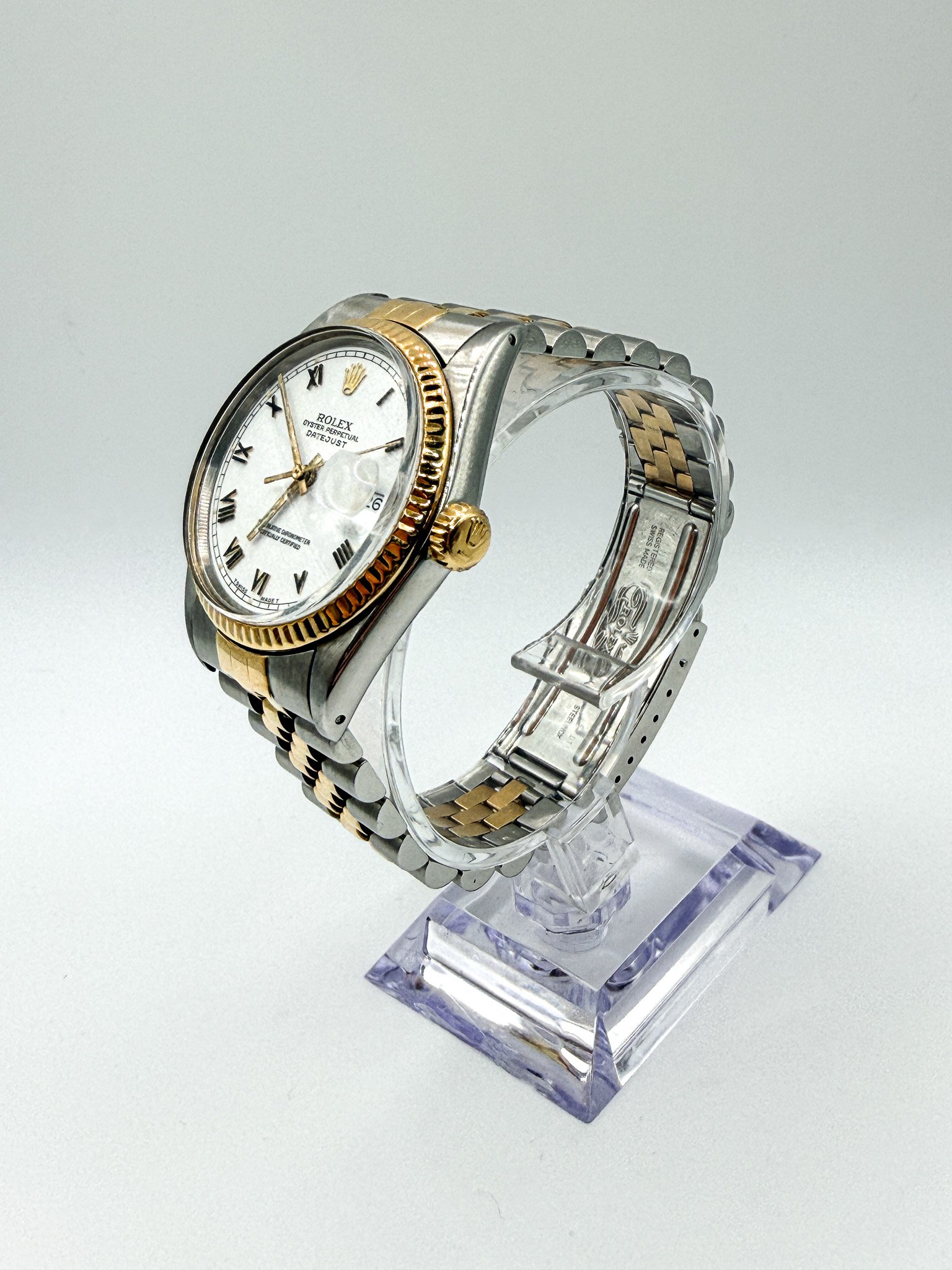 Rolex Datejust 16013 – White Roman Dial