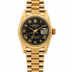 Rolex 69278 Ladies President Dark Pyramid Dial